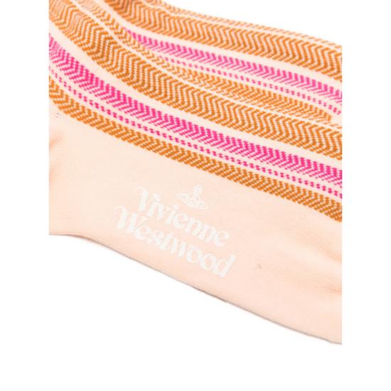 26SS 비비안웨스트우드 양말 81040001 K0078 A411 NEUTRALS BROWN - VIVIENNE WESTWOOD