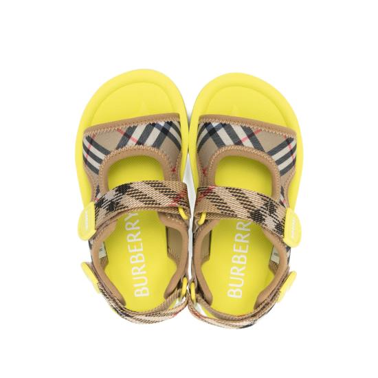 26SS [키즈] 버버리 샌들 8118439 I1 LOU B9171 YELLOW NEUTRALS - BURBERRY