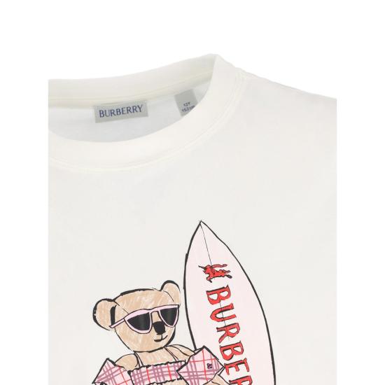 26SS [키즈] 버버리 티셔츠 8117541 KG5 CEDAR A2014 NEUTRALS - BURBERRY