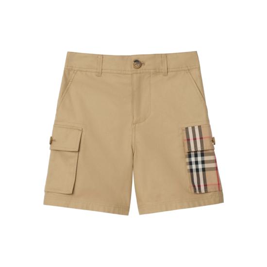 26SS [키즈] 버버리 쇼츠/버뮤다 8117176 KB4 OSCAR B9719 NEUTRALS