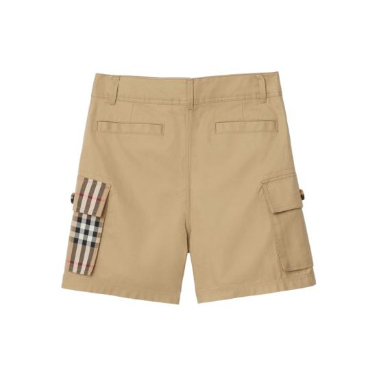 26SS [키즈] 버버리 쇼츠/버뮤다 8117176 KB4 OSCAR B9719 NEUTRALS - BURBERRY