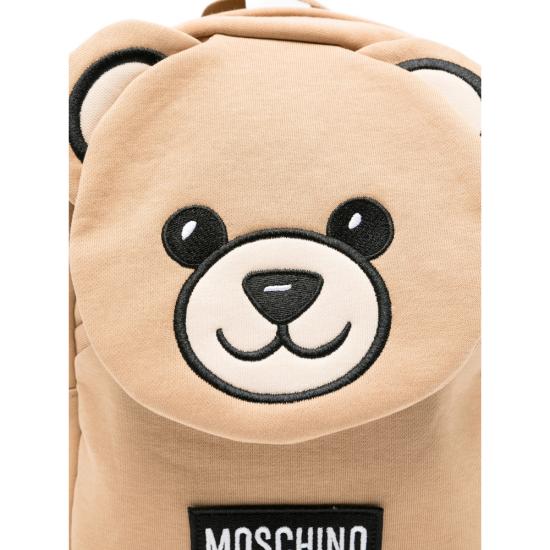 26SS [키즈] 모스키노 백팩 MUX05Q LCA26 20351 BROWN - MOSCHINO
