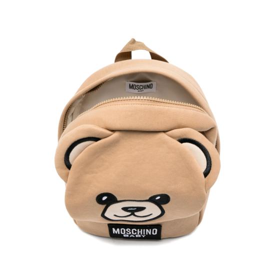 26SS [키즈] 모스키노 백팩 MUX05Q LCA26 20351 BROWN - MOSCHINO