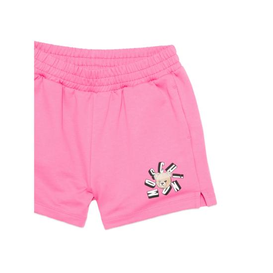26SS [키즈] 모스키노 쇼츠/버뮤다 HDQ025 LCA19 50533 PINK - MOSCHINO