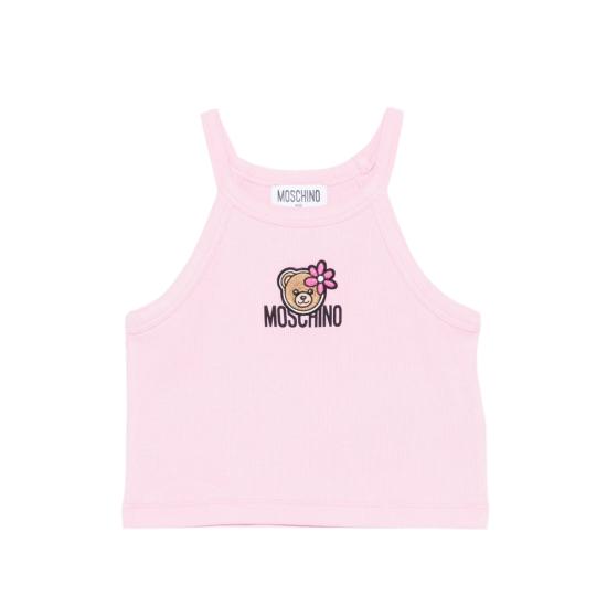 26SS [키즈] 모스키노 티셔츠 HDM06Z LBA39 51473 PINK