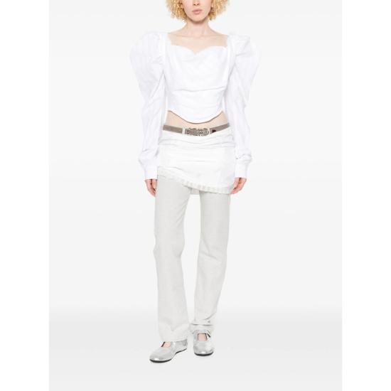 26SS 비비안웨스트우드 블라우스 1503003G W01ET A211 WHITE - VIVIENNE WESTWOOD