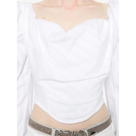 26SS 비비안웨스트우드 블라우스 1503003G W01ET A211 WHITE - VIVIENNE WESTWOOD