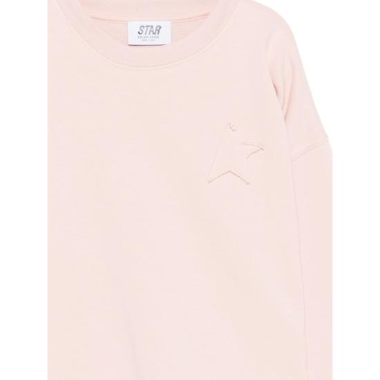 26SS [키즈] 골든구스 니트/스웻셔츠 GKP02629 P002488 25523 PINK - GOLDEN GOOSE