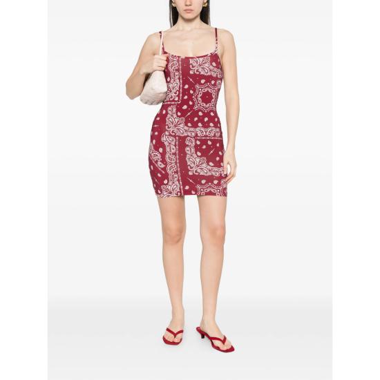 26SS Venuja 원피스 DS009B PORT RED WHITE - OTHER BRANDS