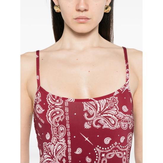 26SS Venuja 원피스 DS009B PORT RED WHITE - OTHER BRANDS