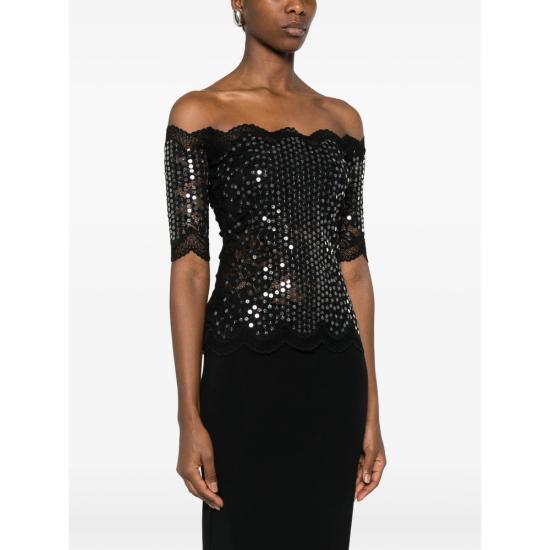 26SS 파코라반 민소매 티셔츠 26PJTO027 PA0170 P001 BLACK - PACO RABANNE