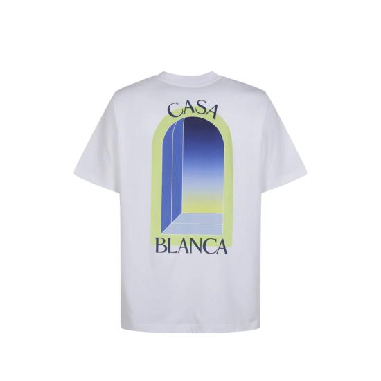 26SS 카사블랑카 탑 SS26 JTS 001 10 ARCHE WHITE