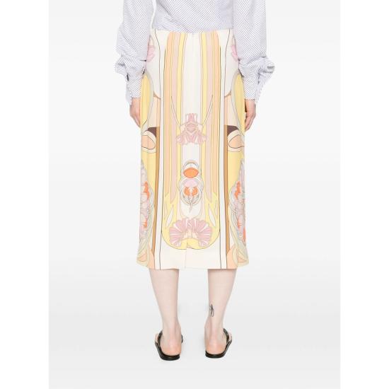 26SS 라 더블제이 스커트 SKI0022 VIS011TUL0 PI02 NEUTRALS PINK - LA DOUBLEJ