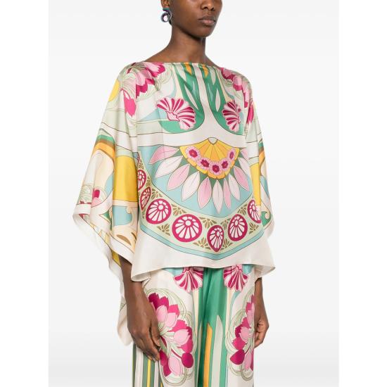 26SS 라 더블제이 블라우스 TOP0195 SIL029TUL0 GR02 NEUTRALS - LA DOUBLEJ