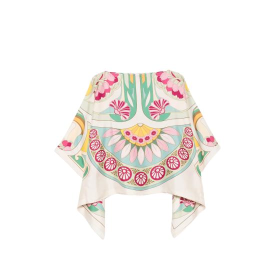 26SS 라 더블제이 블라우스 TOP0195 SIL029TUL0 GR02 NEUTRALS