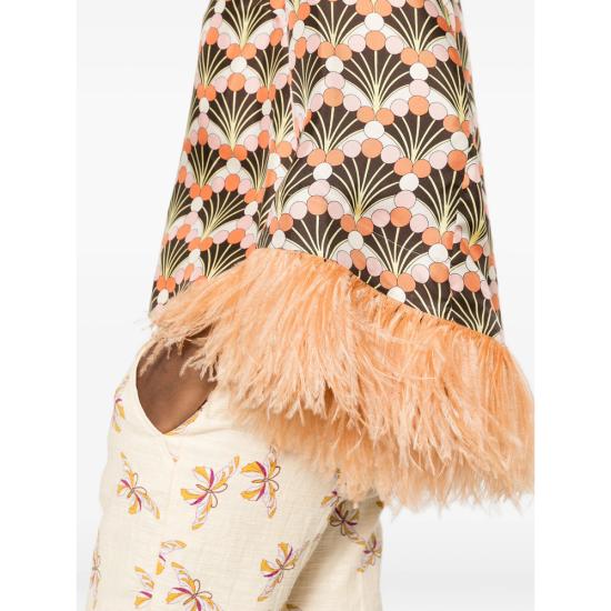 26SS 라 더블제이 블라우스 TOP0104 SIL001FLF0 BR02 BROWN - LA DOUBLEJ