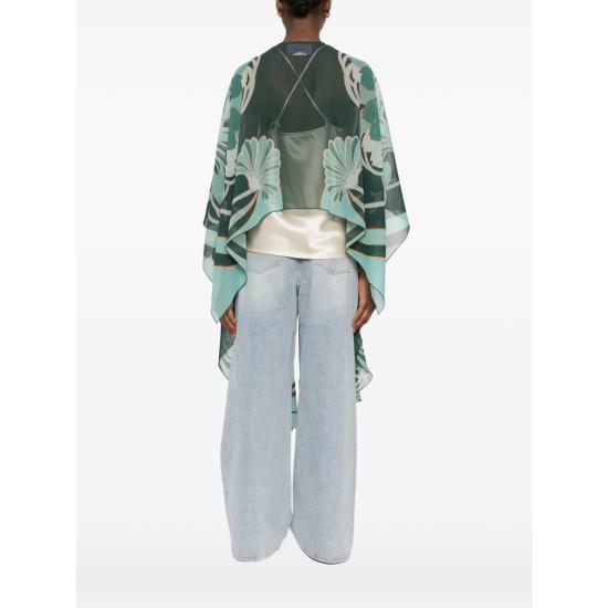 26SS 라 더블제이 튜닉 SCA0092 SIL014BTU0 GR03 GREEN BLUE - LA DOUBLEJ