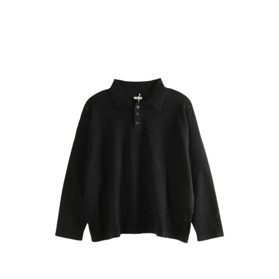 26SS 보디 폴로 티셔츠 MRS26KT001 BLACK