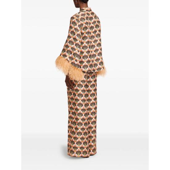 26SS 라 더블제이 플레어 팬츠 TRO0003 SIL001FLF0 BR02 BROWN - LA DOUBLEJ