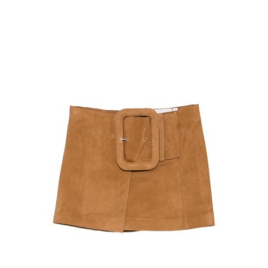 26SS 아미 스커트 FSK464 LH0059 236 BROWN