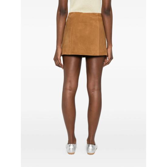 26SS 아미 스커트 FSK464 LH0059 236 BROWN - AMI