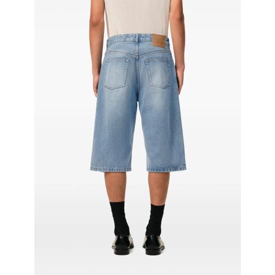 26SS 아미 데님 숏팬츠 HSO838 DE0046 480 BLUE - AMI