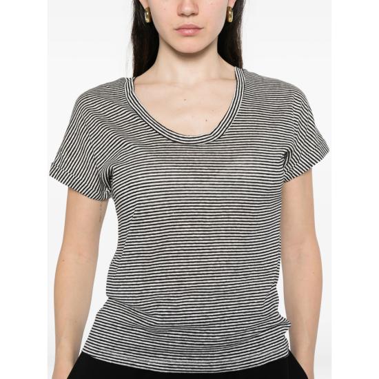 26SS 아라고나 탑 D3367TR 1425 BLACK WHITE - ARAGONA