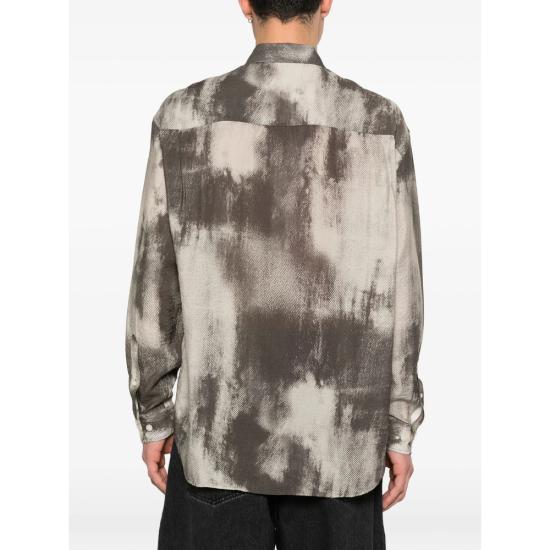 26SS 삼소앤삼소 셔츠 15961 SALUAN RUBRO GREY NEUTRALS - SAMSOE SAMSOE