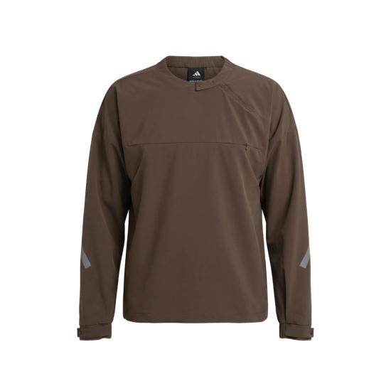 26SS Adidas X Entire Studios 후드 티셔츠 KD3494 BROWN