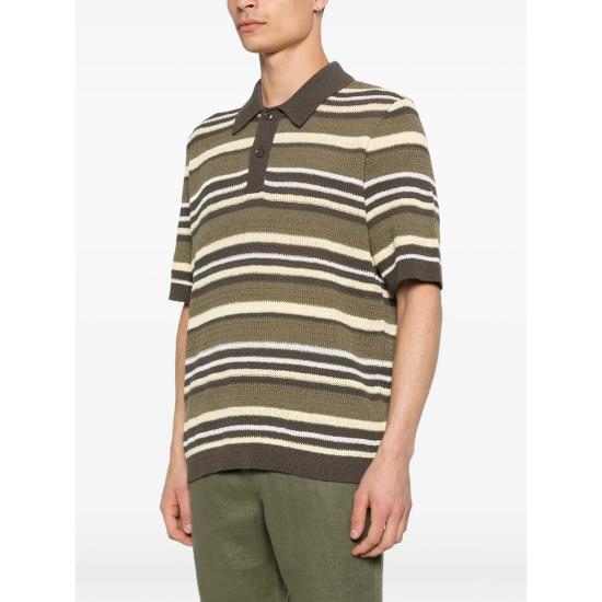 26SS 삼소앤삼소 폴로 티셔츠 15936 SAMARCO BUROL GREEN YELLOW - SAMSOE SAMSOE