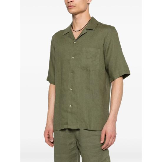 26SS 삼소앤삼소 셔츠 14329 OSCAR AP BUROL GREEN - SAMSOE SAMSOE