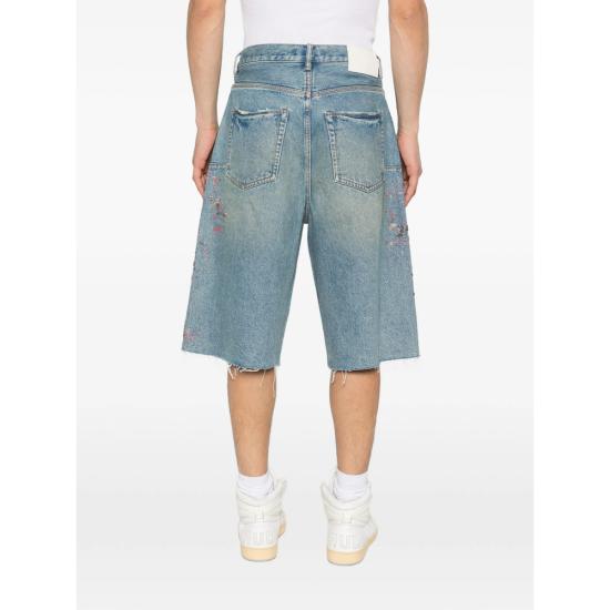 26SS 퍼플 브랜드 데님 숏팬츠 P070 UBSM BLUE - PURPLE BRAND