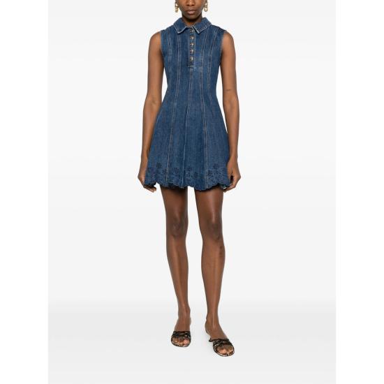 26SS 셀프 포트레이트 원피스 SS26 820S BL BLUE - SELF PORTRAIT