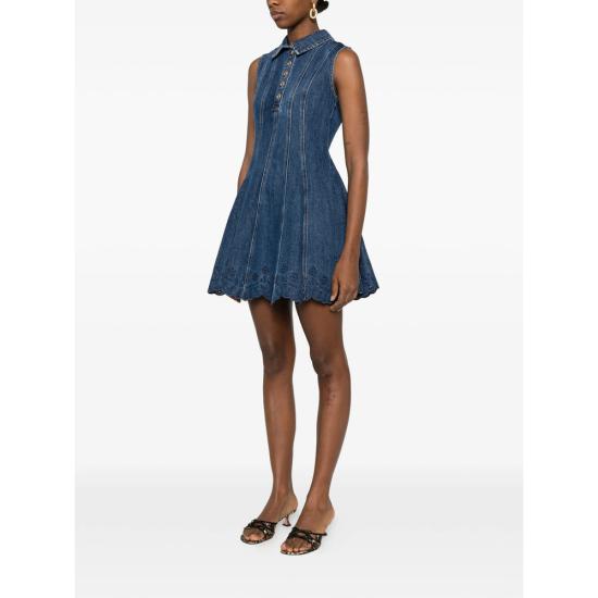 26SS 셀프 포트레이트 원피스 SS26 820S BL BLUE - SELF PORTRAIT