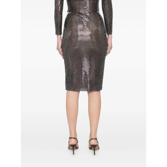 26SS 셀프 포트레이트 스커트 SS26 169MSK B BLACK - SELF PORTRAIT