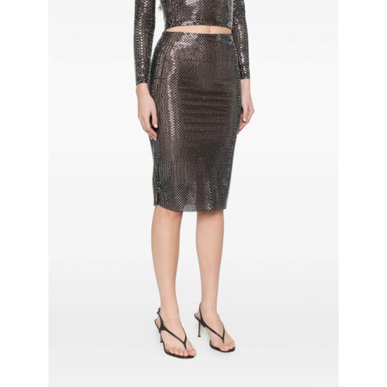 26SS 셀프 포트레이트 스커트 SS26 169MSK B BLACK - SELF PORTRAIT