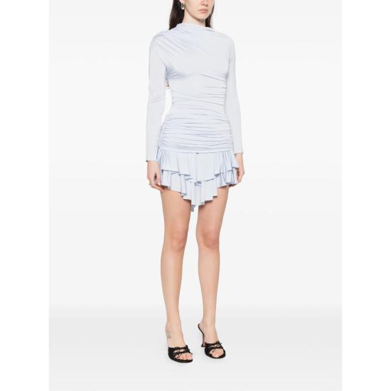 26SS 셀프 포트레이트 미디 원피스 SS26 167S BL BLUE - SELF PORTRAIT