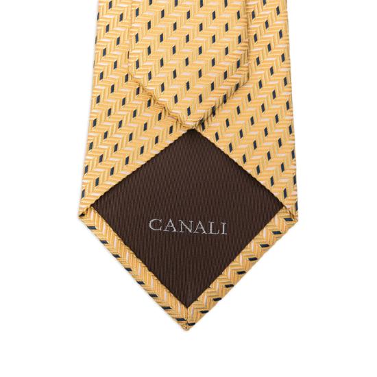 26SS 카날리 넥타이 HJ04552 18 000 YELLOW - CANALI