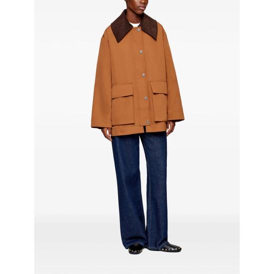 26SS 가니 자켓 A1010221 05W BROWN - GANNI