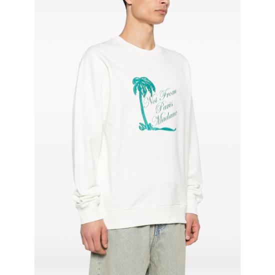 26SS 드롤드무슈 니트웨어 K SW190 CO127 OFFWH WHITE - DROLE DE MONSIEUR