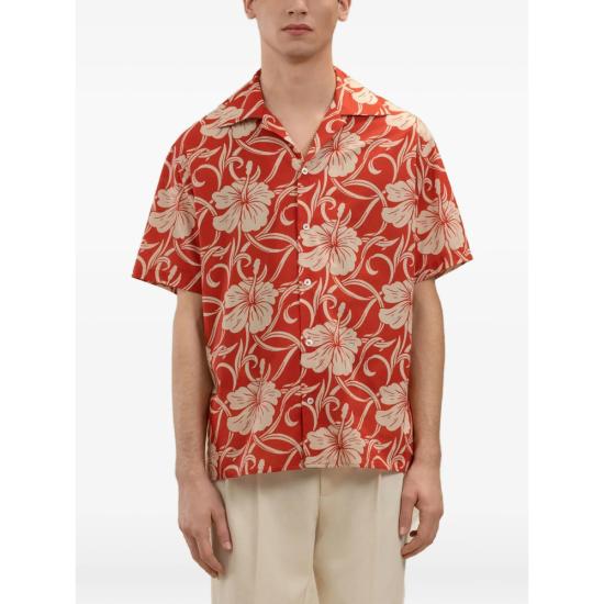 26SS 드롤드무슈 셔츠 K SH228 CO288 RED RED NEUTRALS - DROLE DE MONSIEUR