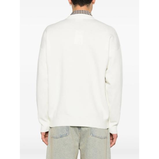 26SS 드롤드무슈 니트웨어 K PO214 WO007 OFFWH WHITE - DROLE DE MONSIEUR