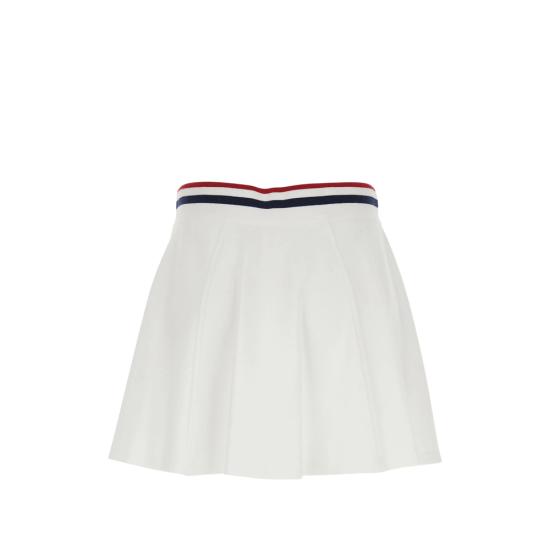 26SS 브루넬로 쿠치넬리 스커트 MG927G4029 C7220 WHITE - BRUNELLO CUCINELLI