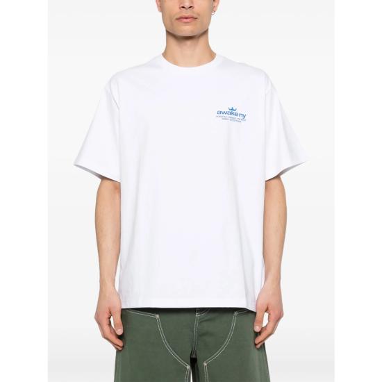 26SS 어웨이크 탑 TS003 SP26 WHITE - AWAKE