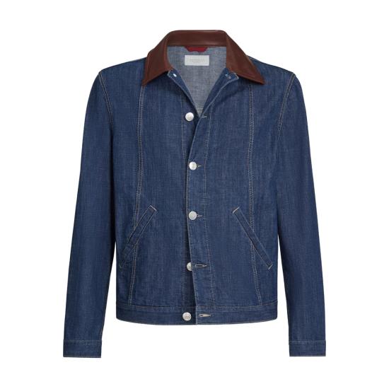 26SS 브루넬로 쿠치넬리 데님 블루종 MH2636914 C0H51 BLUE