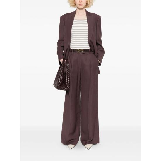 26SS 브루넬로 쿠치넬리 스트레이트 팬츠 MH126P8884 C9275 PURPLE - BRUNELLO CUCINELLI