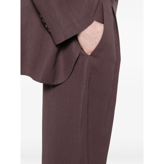 26SS 브루넬로 쿠치넬리 스트레이트 팬츠 MH126P8884 C9275 PURPLE - BRUNELLO CUCINELLI