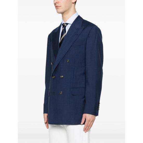 26SS 브루넬로 쿠치넬리 수트 자켓 MZ4098BPC5 C023 BLUE - BRUNELLO CUCINELLI