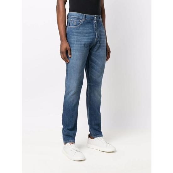 26SS 브루넬로 쿠치넬리 데님 팬츠 M0Z37X1290 C1471 BLUE - BRUNELLO CUCINELLI