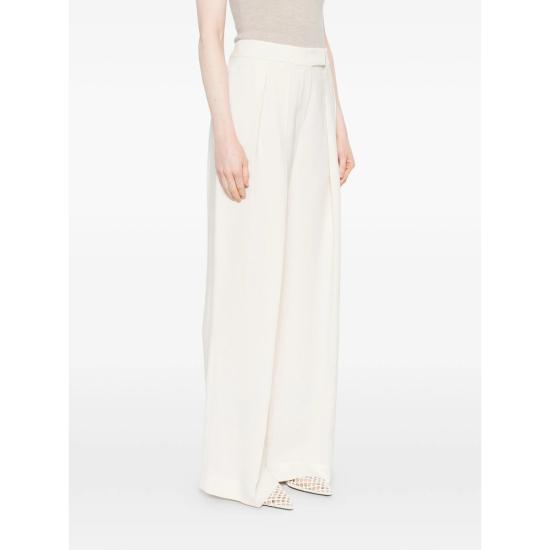 26SS 브루넬로 쿠치넬리 팔라초 팬츠 MH126P8512 C579 WHITE - BRUNELLO CUCINELLI